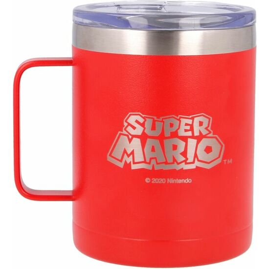 TAZA TERMO ACERO INOXIDABLE SUPER MARIO BROS NINTENDO 380ML image 1