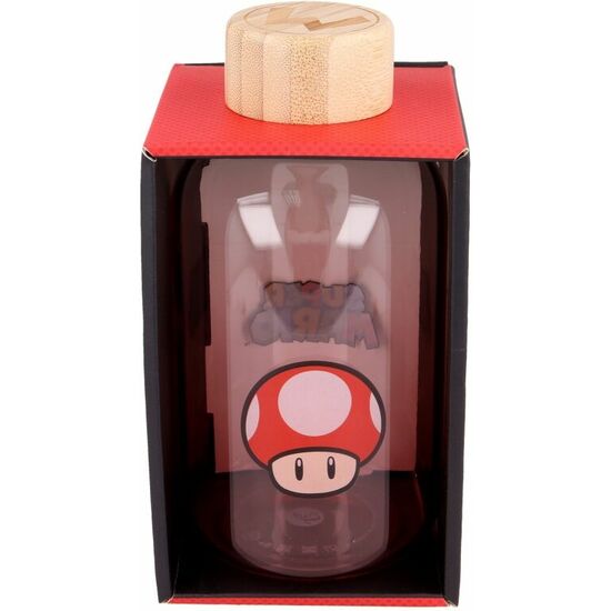 BOTELLA CRISTAL SUPER MARIO BROS NINTENDO 620ML image 0