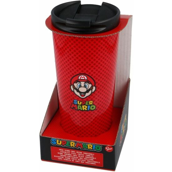 VASO CAFE ACERO INOXIDABLE SUPER MARIO BROS NINTENDO 425ML image 2