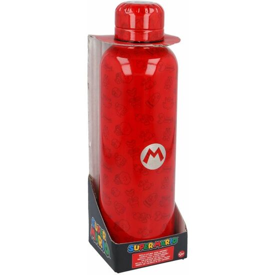 BOTELLA ACERO INOXIDABLE SUPER MARIO BROS NINTENDO 515ML image 0