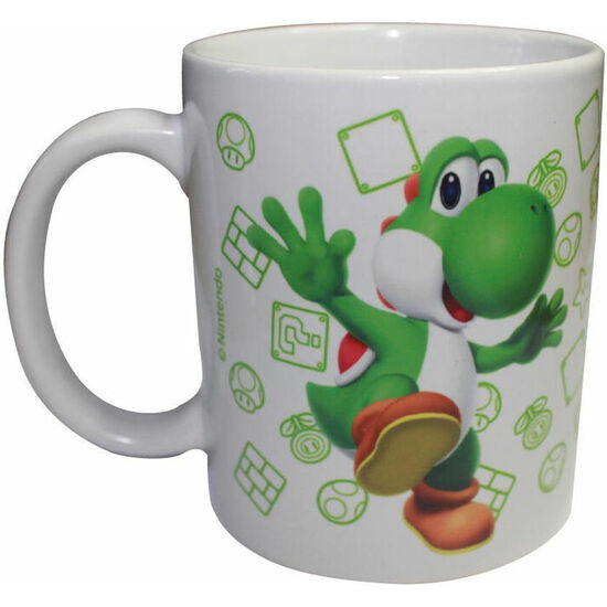 SET TAZA + HUCHA YOSHI SUPER MARIO BROS NINTENDO image 1