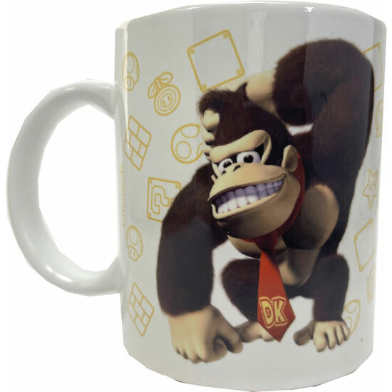 SET TAZA + HUCHA DONKEY KONG SUPER MARIO BROS NINTENDO image 1