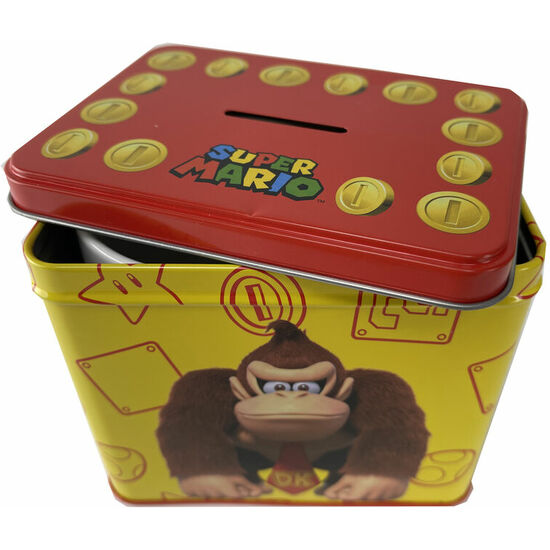 SET TAZA + HUCHA DONKEY KONG SUPER MARIO BROS NINTENDO image 2
