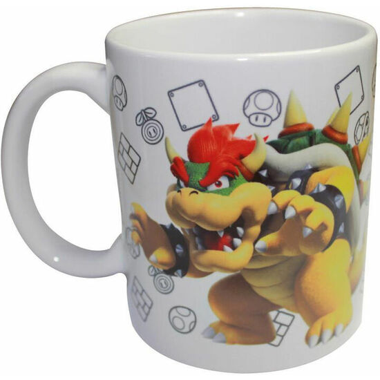 SET TAZA + HUCHA BOWSER SUPER MARIO BROS NINTENDO image 2