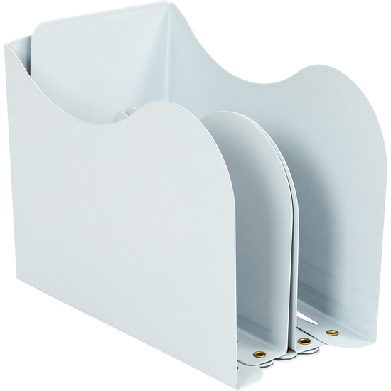 SUJETALIBROS EXTENSIBLE BLANCO image 0