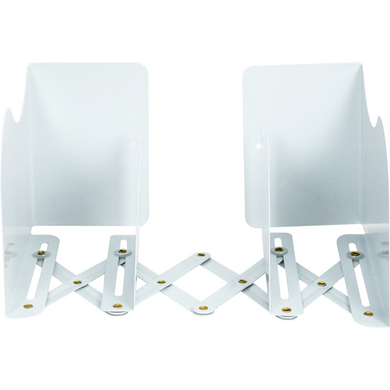 SUJETALIBROS EXTENSIBLE BLANCO image 1