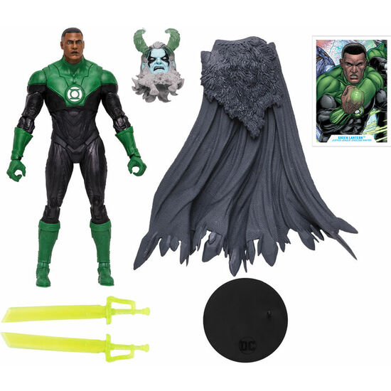 FIGURA JOHN STEWART GREEN LANTERN MULTIVERSE DC COMICS 18CM image 5