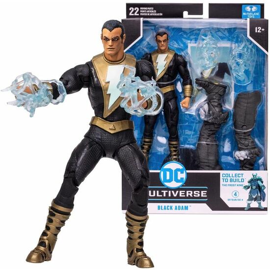 FIGURA BLACK ADAM MULTIVERSE DC COMICS 18CM image 0