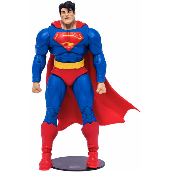 FIGURAS SUPERMAN + ARMORED BATMAN MULTIVERSE DC COMICS 18CM image 2