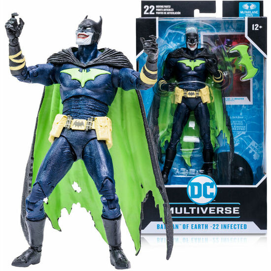 FIGURA BATMAN OF EARTH 22 INFECTED MULTIVERSE DC COMICS 17CM image 0