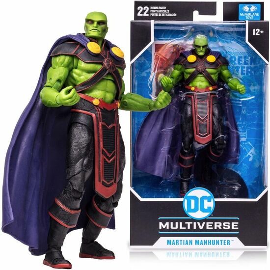 FIGURA MARTIAN MANHUNTER MULTIVERSE DC COMICS 18CM image 0