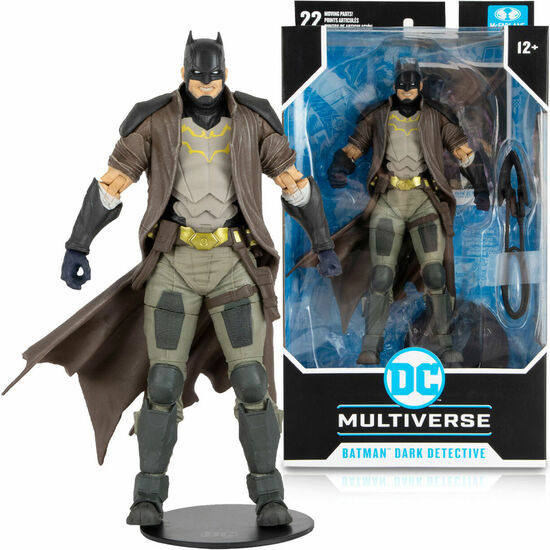 FIGURA BATMAN DARK DETECTIVE MULTIVERSE DC COMICS 18CM image 0