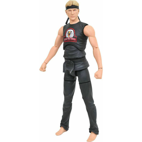 FIGURA JOHNNY LAWRENCE EAGLE COBRA KAI PREVIEWS EXCLUSIVE 18CM image 0