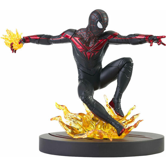 FIGURA MILES MORALES SPIDERMAN PS5 MARVEL GALLERY COMIC 18CM image 0