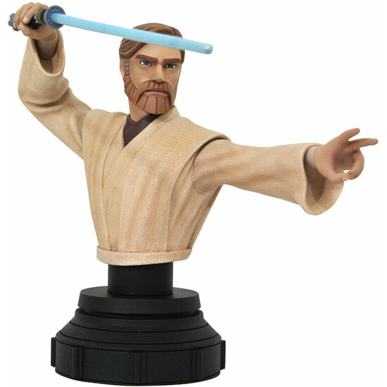 BUSTO OBI-WAN STAR WARS CLONE WARS 15CM image 0