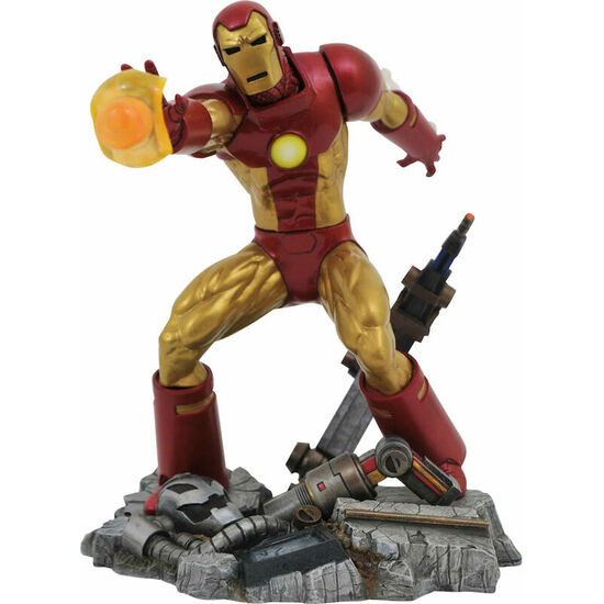 FIGURA IRON MAN MARVEL GALLERY COMIC 23CM image 0