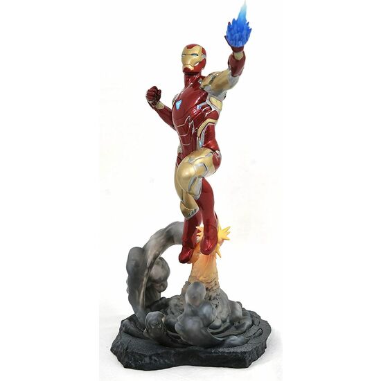 FIGURA IRON MAN MK85 VENGADORES ENDGAME DIORAMA MARVEL MOVIE GALLERY 23CM image 0