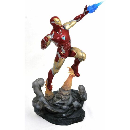 FIGURA IRON MAN MK85 VENGADORES ENDGAME DIORAMA MARVEL MOVIE GALLERY 23CM image 1