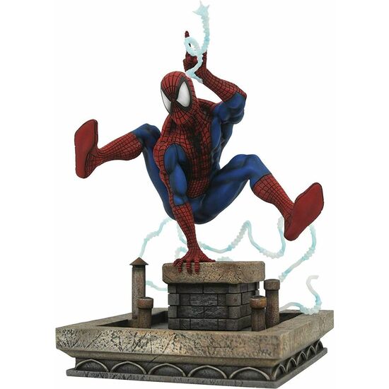 FIGURA DIORAMA SPIDERMAN MARVEL 20CM image 0