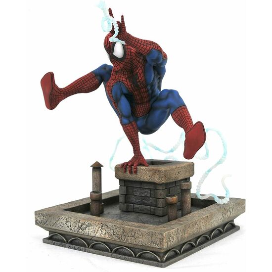 FIGURA DIORAMA SPIDERMAN MARVEL 20CM image 1