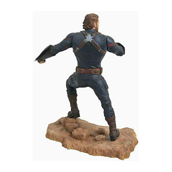 ESTATUA CAPITAN AMERICA VENGADORES AVENGERS 3 MARVEL 23CM image 3