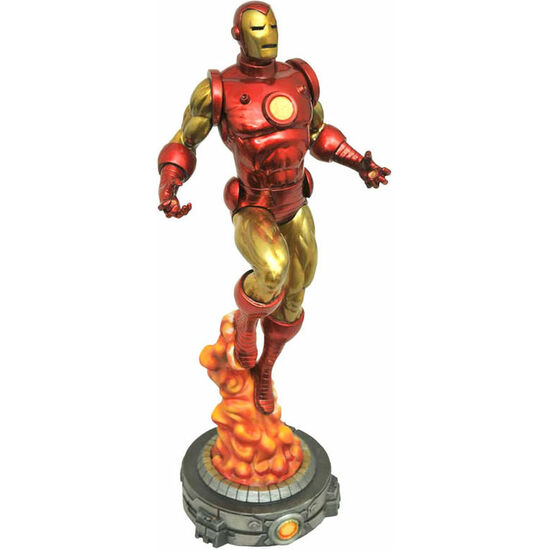 FIGURA DIORAMA IRON MAN CLASSIC MARVEL GALLERY 28CM image 0