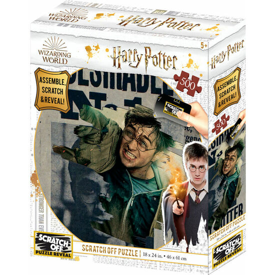 PUZZLE PARA RASCAR WANTED HARRY POTTER 500PZS image 0