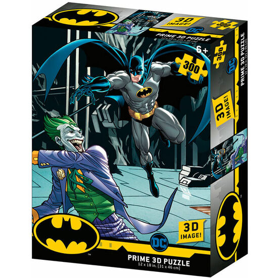 PUZZLE LENTICULAR BATMAN VS JOKER DC COMICS 300PZS image 1