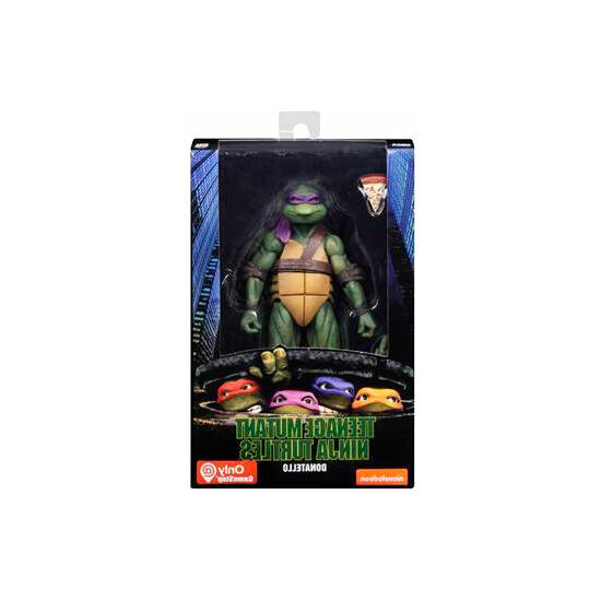 FIGURA DONATELLO MOVIE 1990 TORTUGAS NINJA 18CM image 1