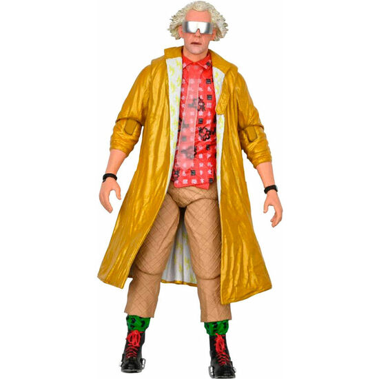 FIGURA ULTIMATE DOC BROWN 2015 REGRESO AL FUTURO 2 18CM image 0