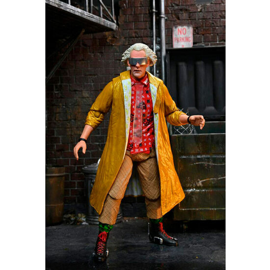 FIGURA ULTIMATE DOC BROWN 2015 REGRESO AL FUTURO 2 18CM image 3