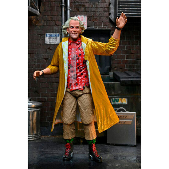 FIGURA ULTIMATE DOC BROWN 2015 REGRESO AL FUTURO 2 18CM image 4