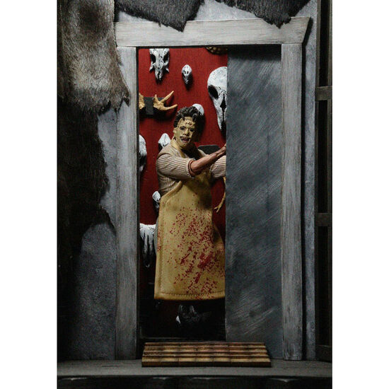 FIGURA RETRO ULTIMATE LEATHERFACE 40TH ANNIVERSARY LA MATANZA DE TEXAS 18CM image 2