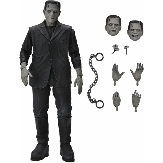 FIGURA ULTIMATE FRANKENSTEIN MONSTER BLACK AND WHITE UNIVERSAL MONSTERS 18CM image 5