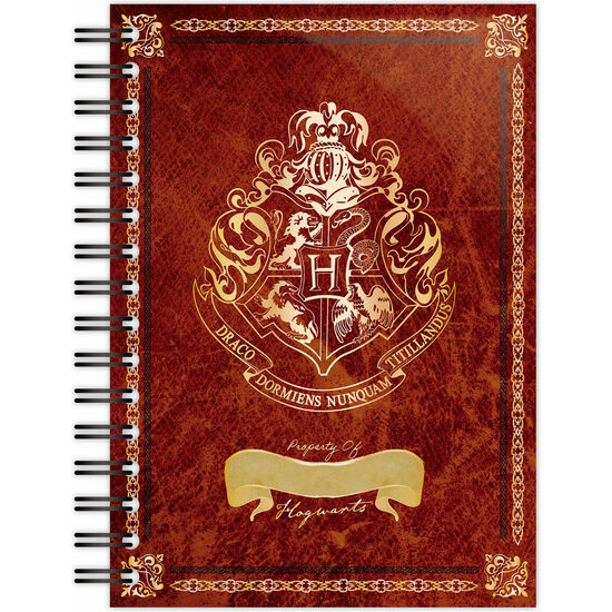 CUADERNO A5 HOGWARTS HARRY POTTER image 0