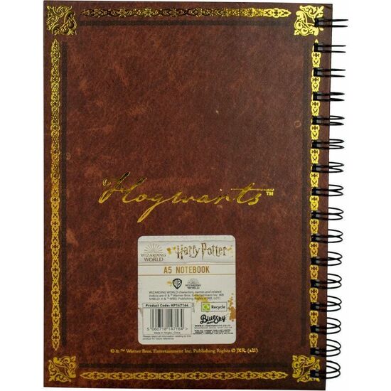 CUADERNO A5 HOGWARTS HARRY POTTER image 2