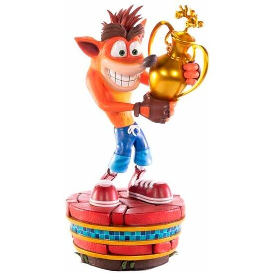 ESTATUA CRASH WINNER CRASH TEAM RACING NITRO-FUELED 46CM image 1