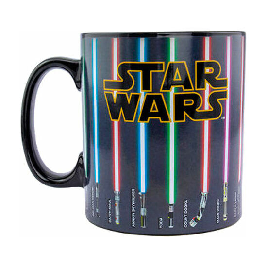 TAZA TERMICA ESPADAS LASER STAR WARS XL image 0