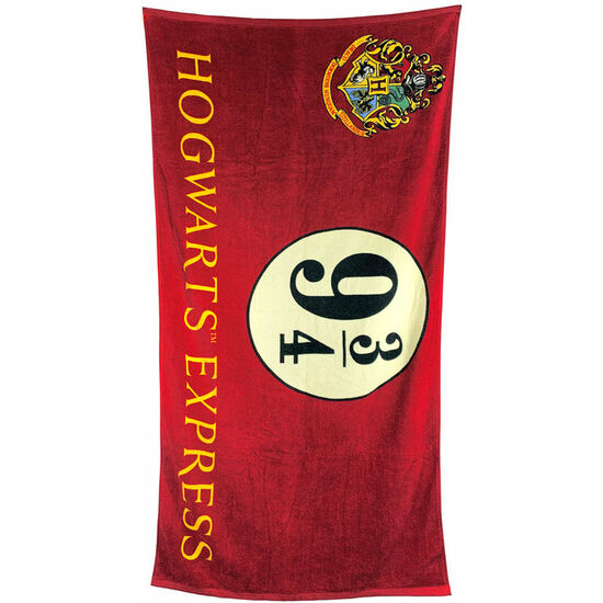 TOALLA HOGWARTS EXPRESS 9 3/4 HARRY POTTER ALGODON image 0