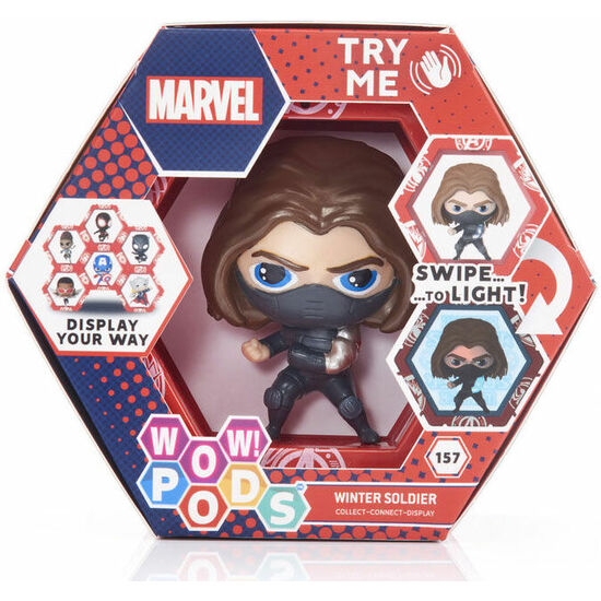 FIGURA LED WOW! POD WINTER SOLDIER MARVEL image 0