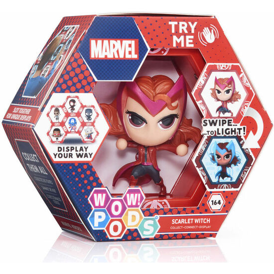 FIGURA LED WOW! POD SCARLET WITCH MARVEL image 0