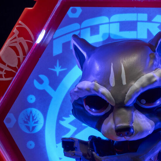 FIGURA LED WOW! POD ROCKET RACCOON MARVEL image 4