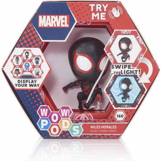 FIGURA LED WOW! POD MILES MORALES MARVEL image 1