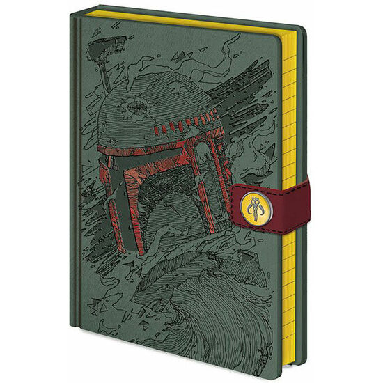 CUADERNO A5 PREMIUM BOBA FETT STAR WARS image 0