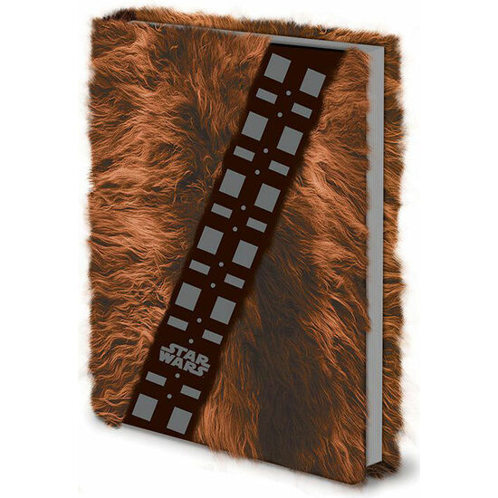 CUADERNO A5 PREMIUM CHEWBACCA FUR STAR WARS image 0