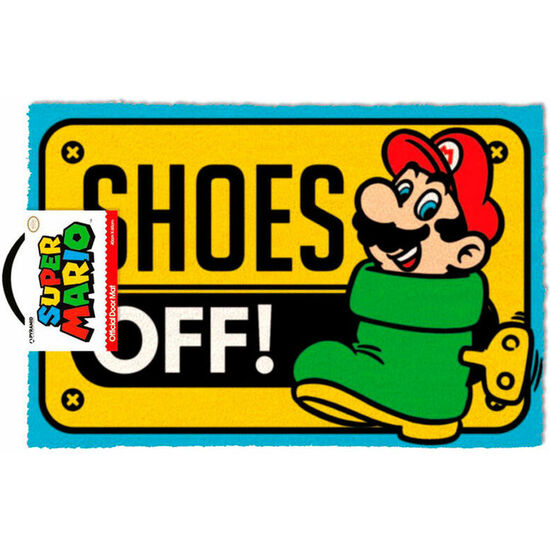 FELPUDO SHOES OFF SUPER MARIO NINTENDO image 0