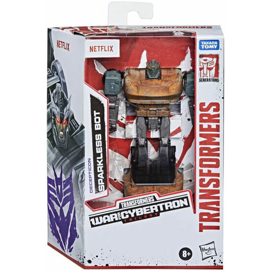FIGURA SPARKLESS BOT WAR FOR CYBERTRON TRANSFORMERS image 0
