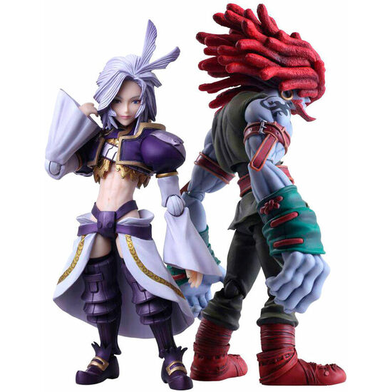 SET 2 FIGURAS BRING ARTS KUJA Y AMARANT CORAL FINAL FANTASY IX 16-18CM image 0