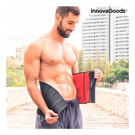 FAJA DEPORTIVA ADELGAZANTE CON EFECTO SAUNA REDLE INNOVAGOODS image 4