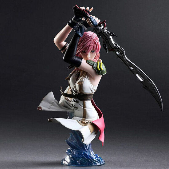 BUSTO LIGHTNING FINAL FANTASY XIII STATIC ARTS 17CM image 0